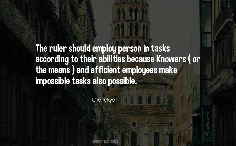 Quotes About Impossible Tasks #527305