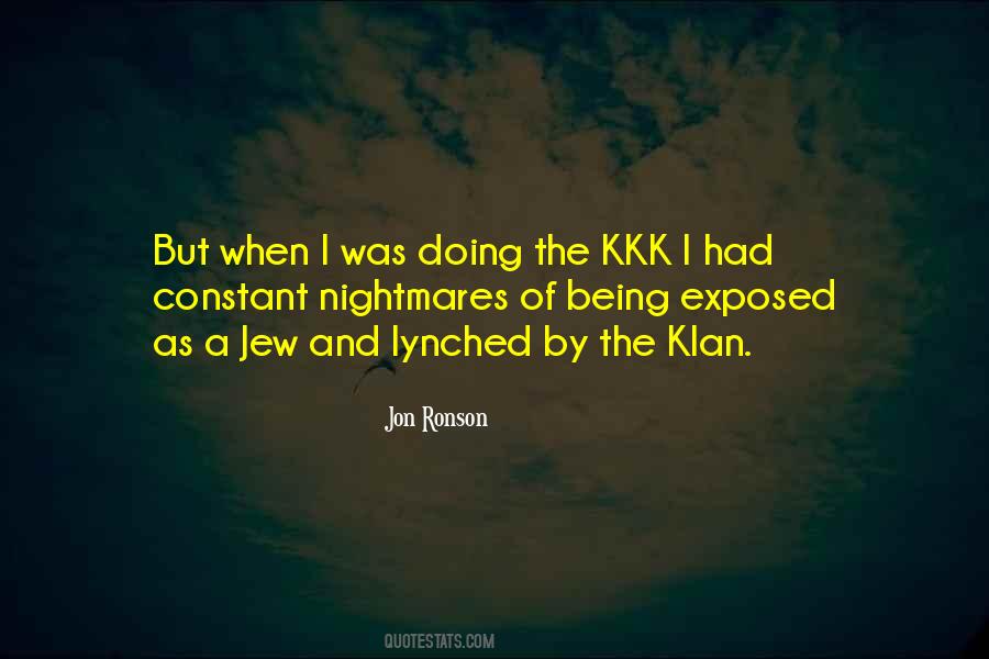 Quotes About Kkk #1762782