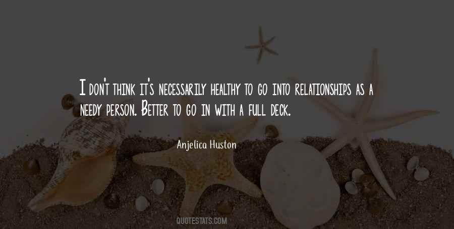 Quotes About Healthy Relationships #1432472