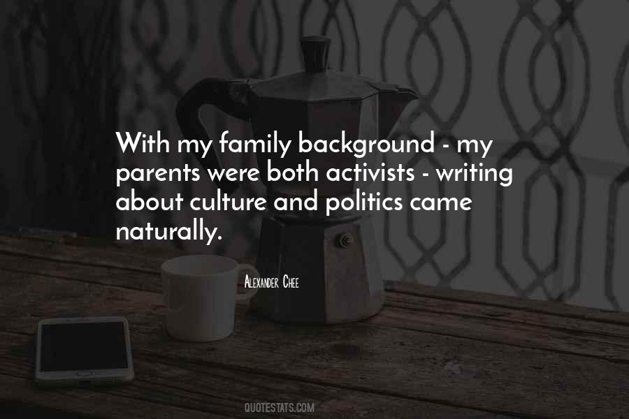 Quotes About Family Background #637417