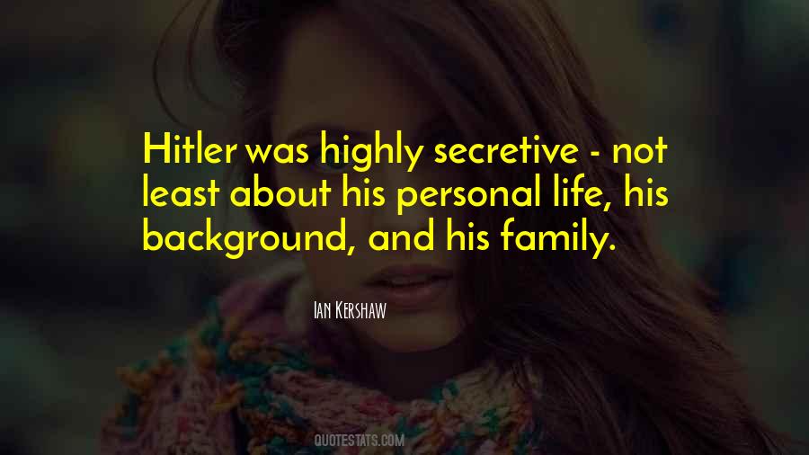 Quotes About Family Background #73560