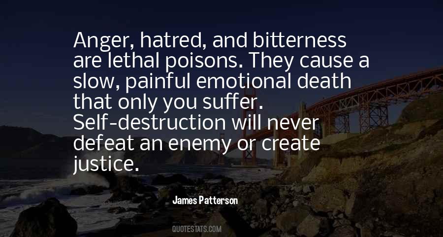Quotes About Bitterness And Anger #910515