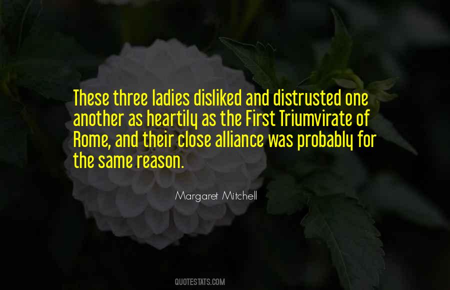 Quotes About The First Triumvirate #73798