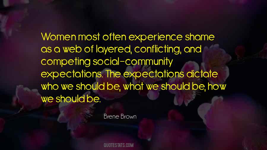 Social Expectations Quotes #1082700