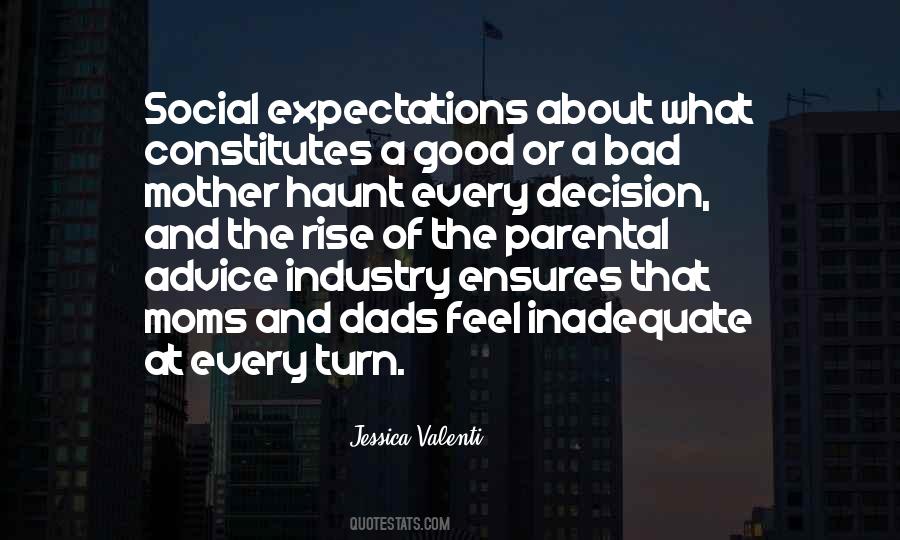 Social Expectations Quotes #219695