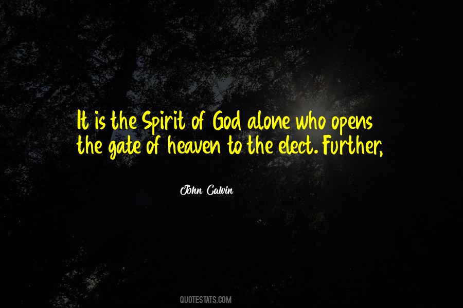 Quotes About The Spirit Of God #1000453