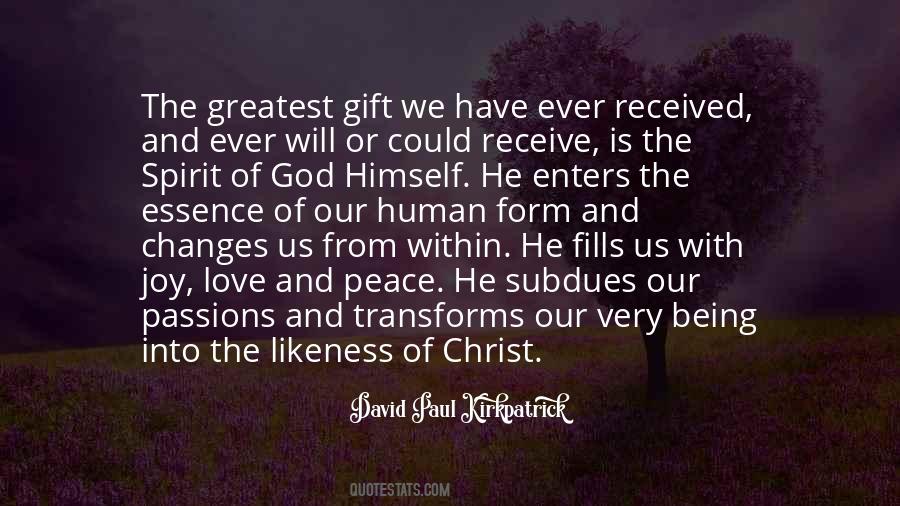 Quotes About The Spirit Of God #233418