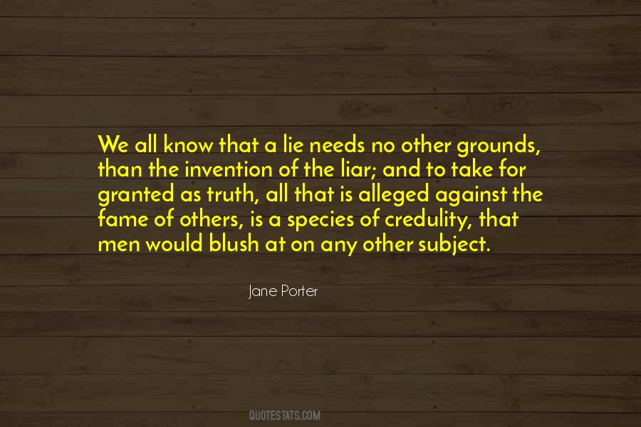 Quotes About Lying When You Know The Truth #606227