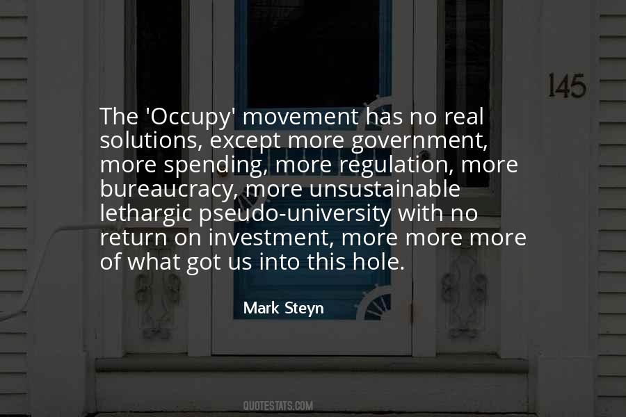 Quotes About Occupy Movement #1601367