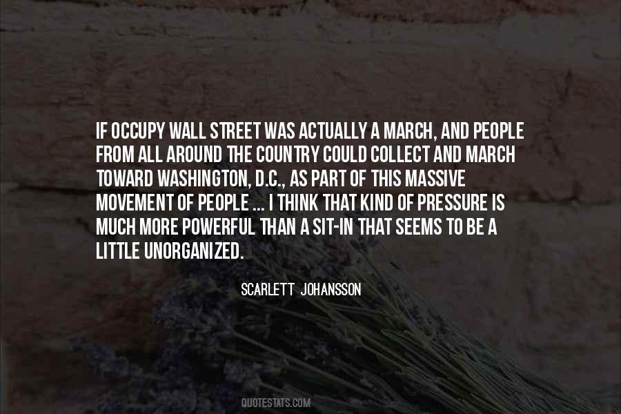 Quotes About Occupy Movement #460189