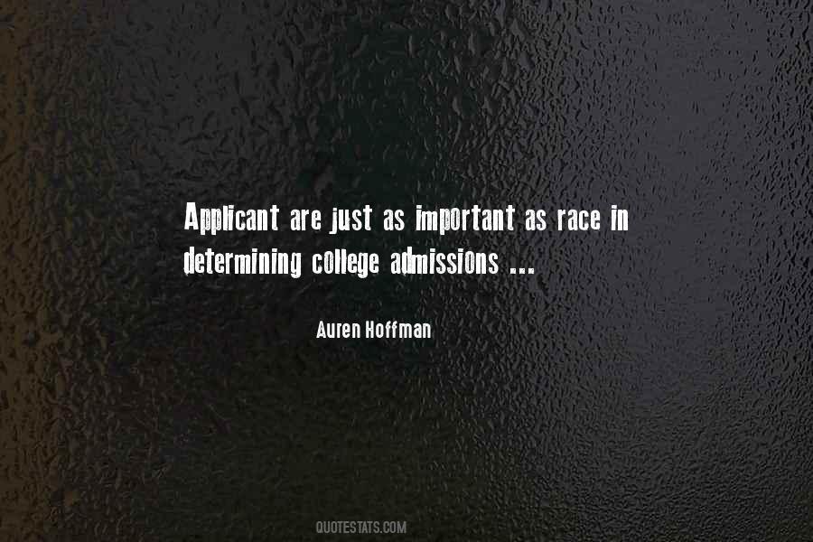 Quotes About Admissions #55929