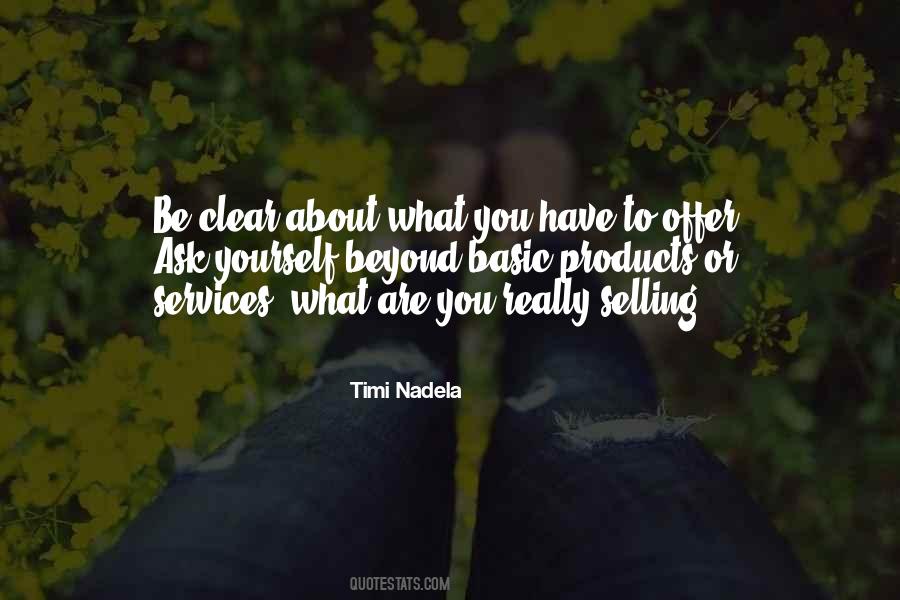 Quotes About Selling Products #1142693