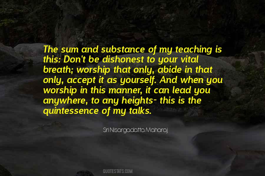 Quotes About Quintessence #1271428