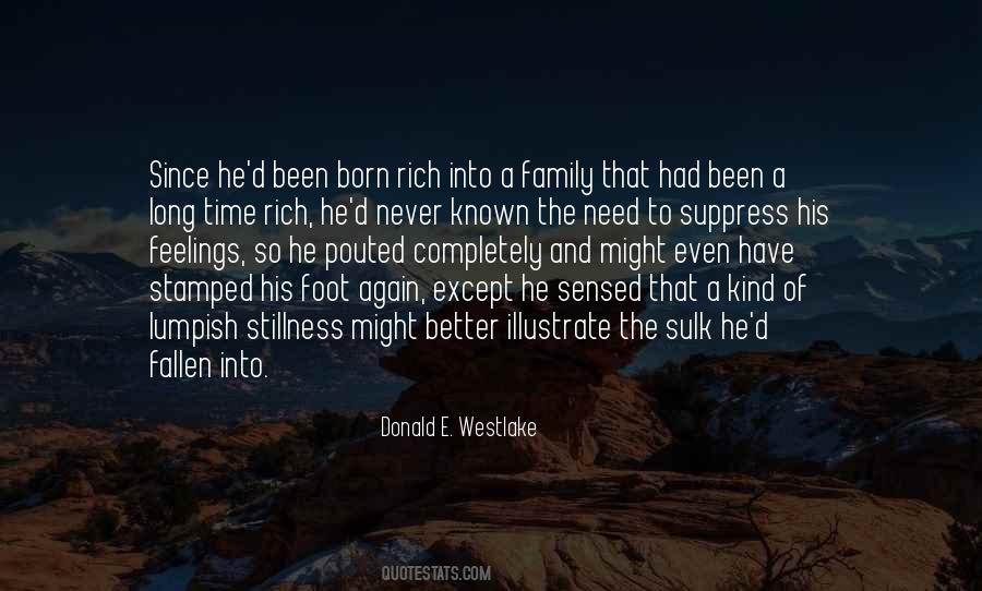 Rich Family Quotes #436335