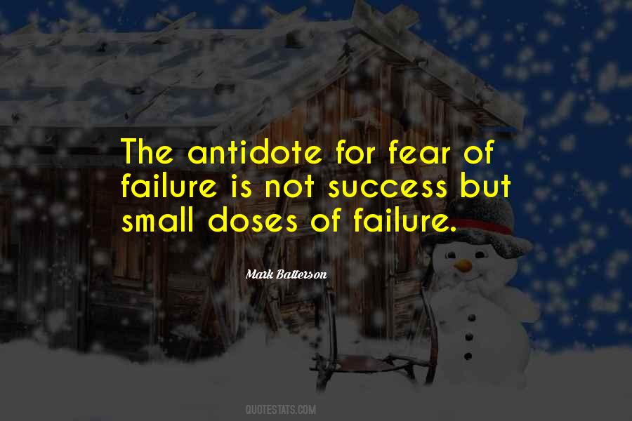 Quotes About Fear Of Failure #1387106