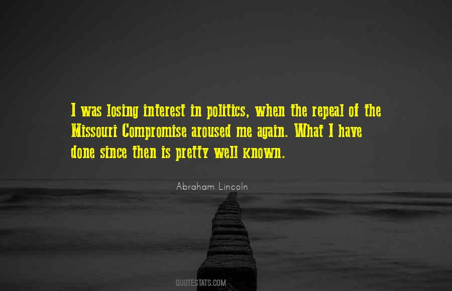 Interest In Politics Quotes #383257