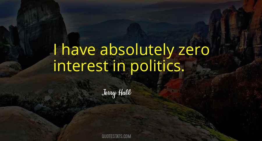 Interest In Politics Quotes #48845