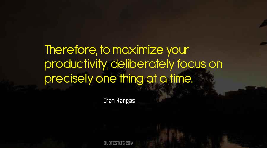Maximize Time Quotes #1371885