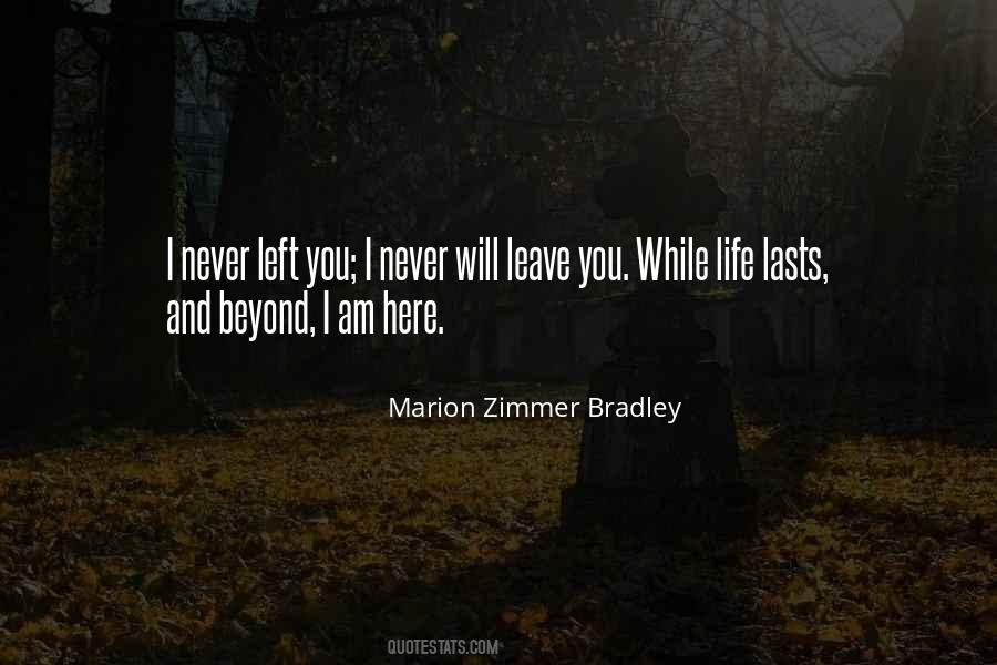 Quotes About I Will Never Leave You #1111398