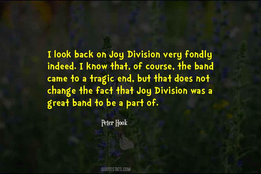 Quotes About Joy Division #259361