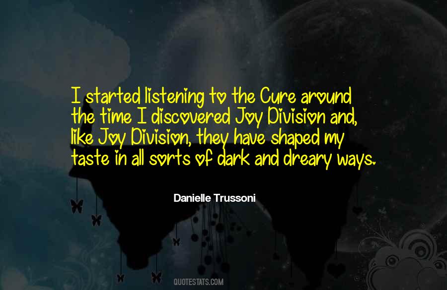 Quotes About Joy Division #312077