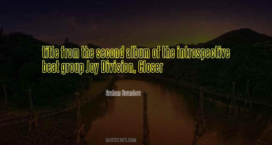 Quotes About Joy Division #804339