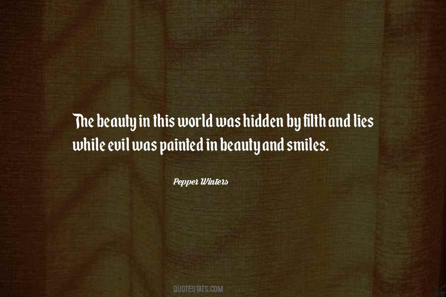 Quotes About Hidden Beauty #432340