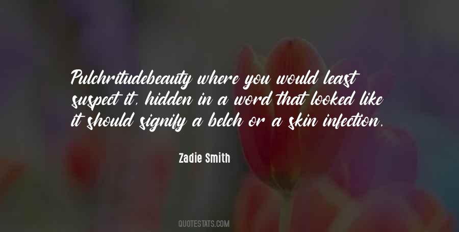 Quotes About Hidden Beauty #652762