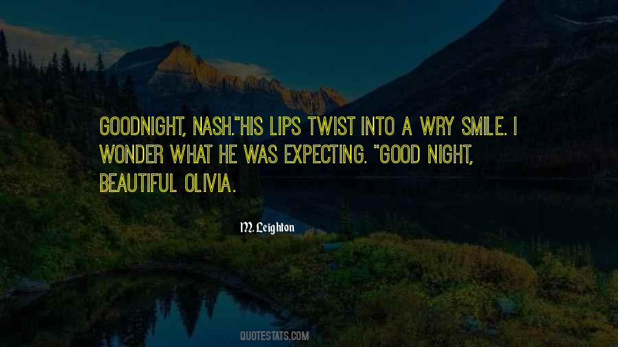 Quotes About A Good Night #59039