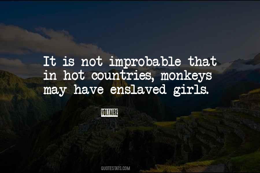 Quotes About Improbable #1419140