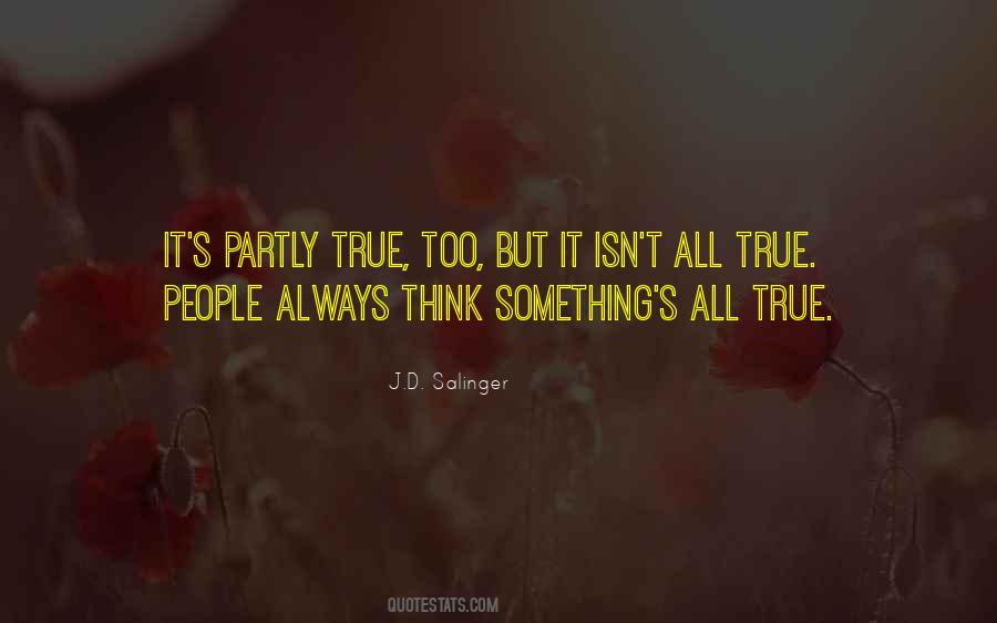 True People Quotes #1084495