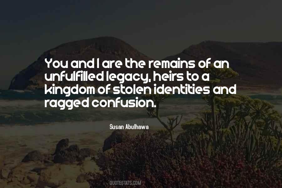 Quotes About Identities #1872292