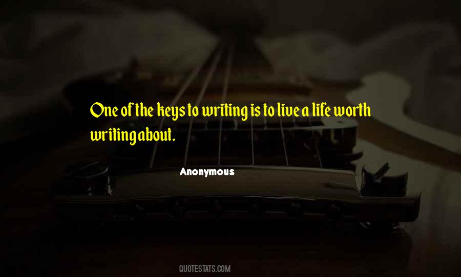 Keys Of Life Quotes #452416
