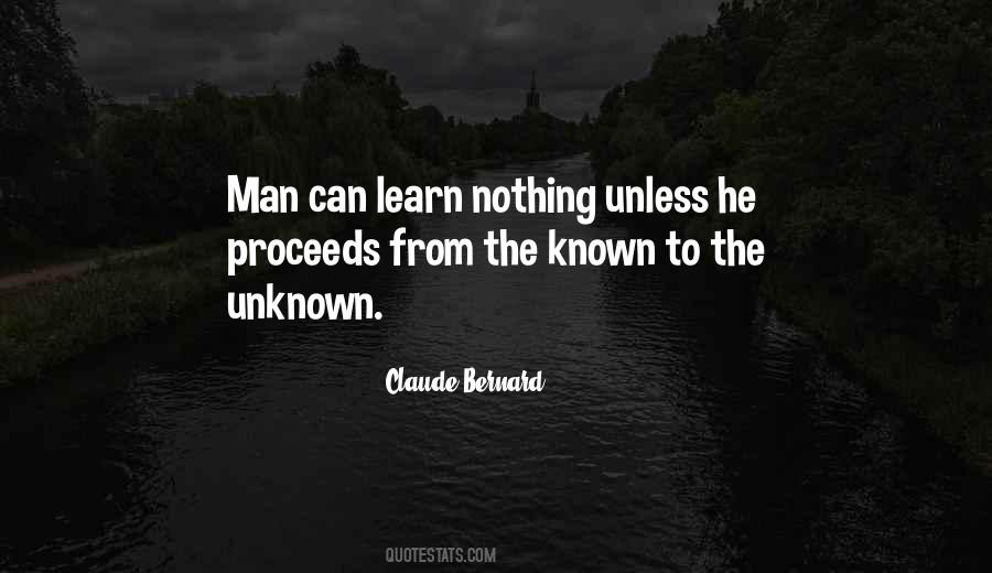 Quotes About Known Unknown #221692