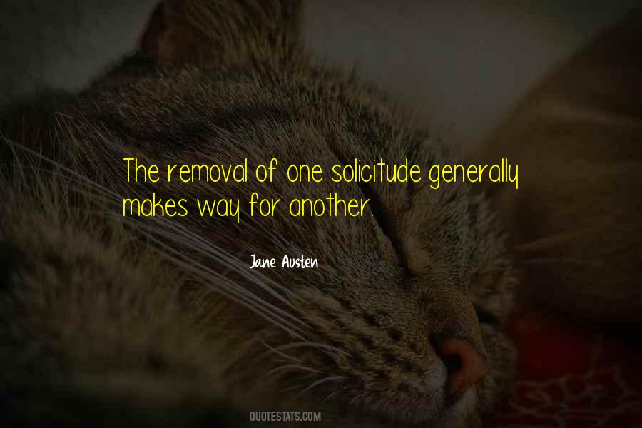 Quotes About Solicitude #1435759