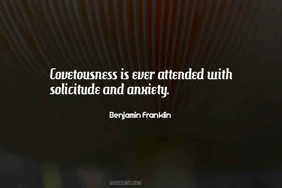 Quotes About Solicitude #155608