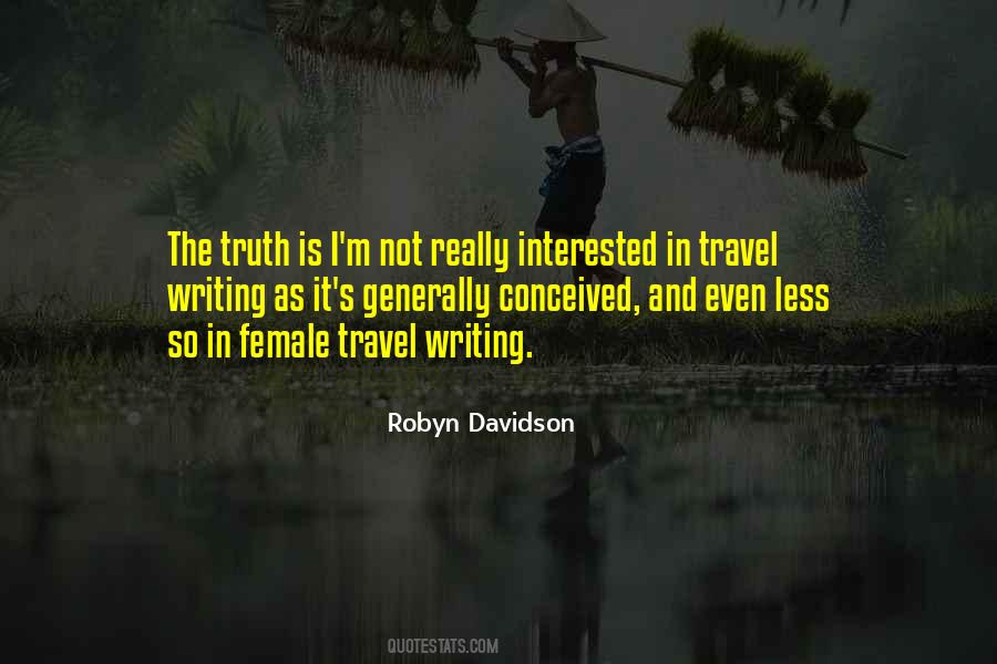 Female Travel Quotes #1800507