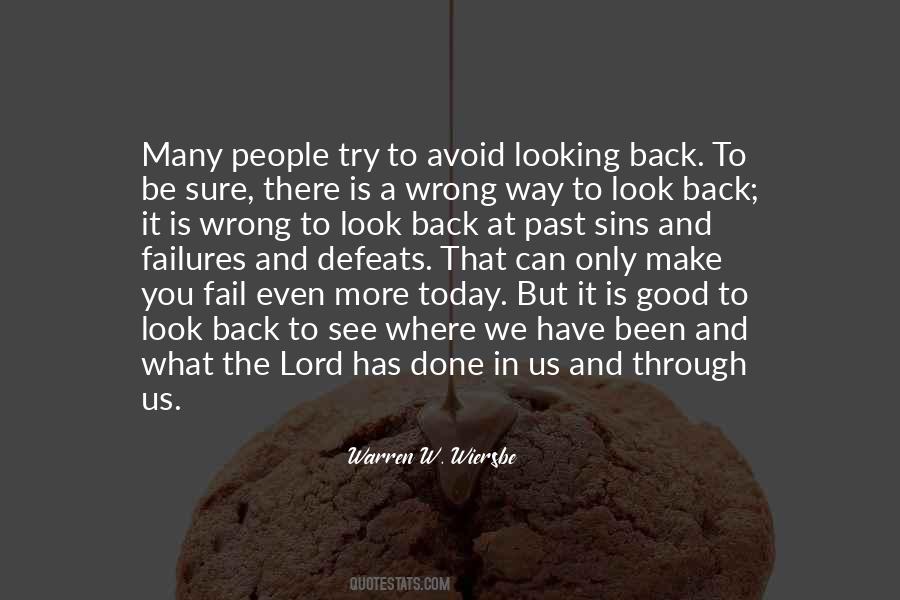 Look Back It Quotes #1650235