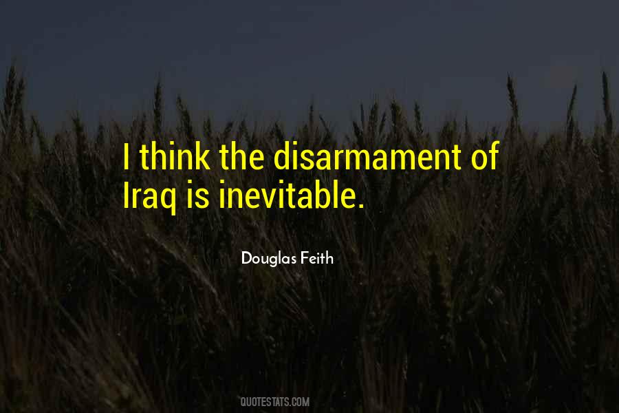 Quotes About Disarmament #500473