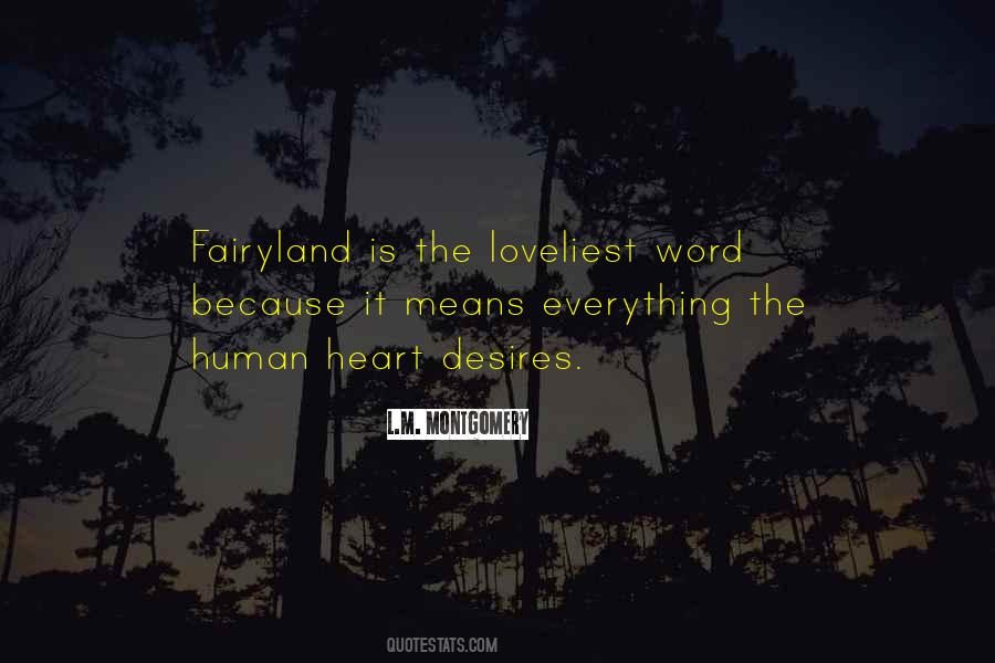 Quotes About Fairyland #160187