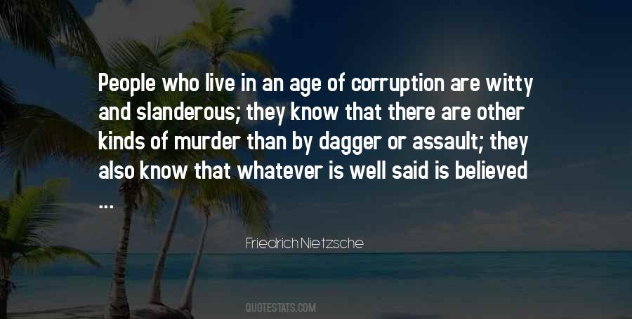 Quotes About Corruption #1261034