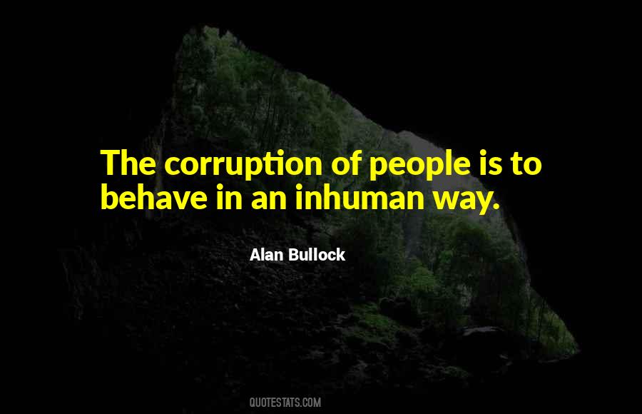 Quotes About Corruption #1281677