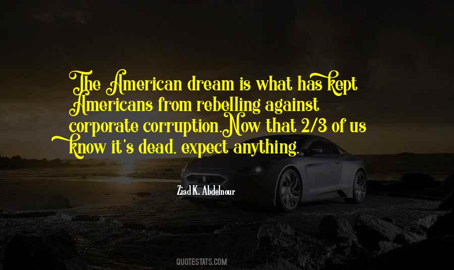 Quotes About Corruption #1409435