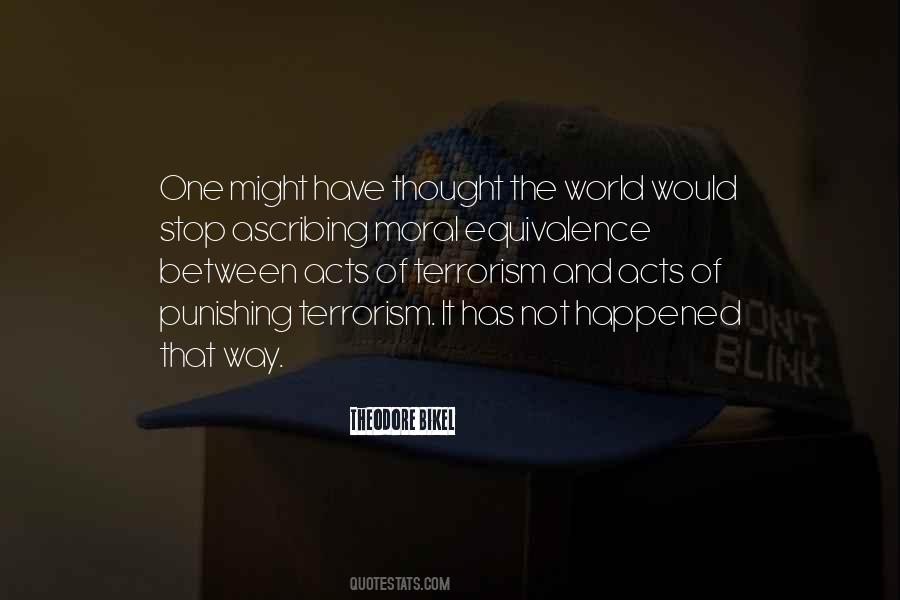 Stop Terrorism Quotes #1762