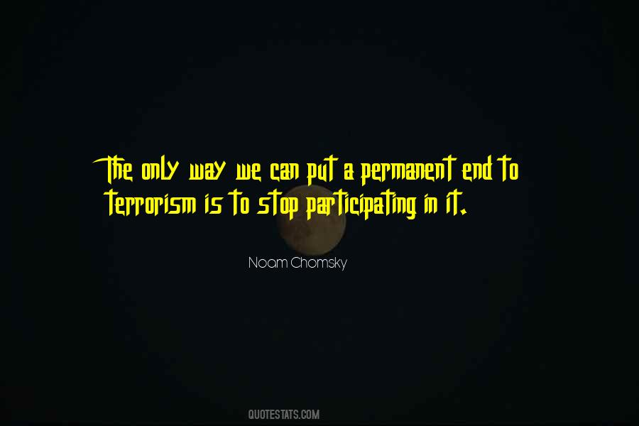 Stop Terrorism Quotes #256071