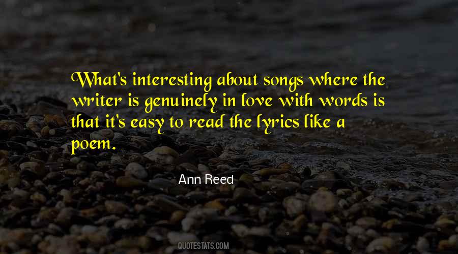 Song Writer Quotes #1017039