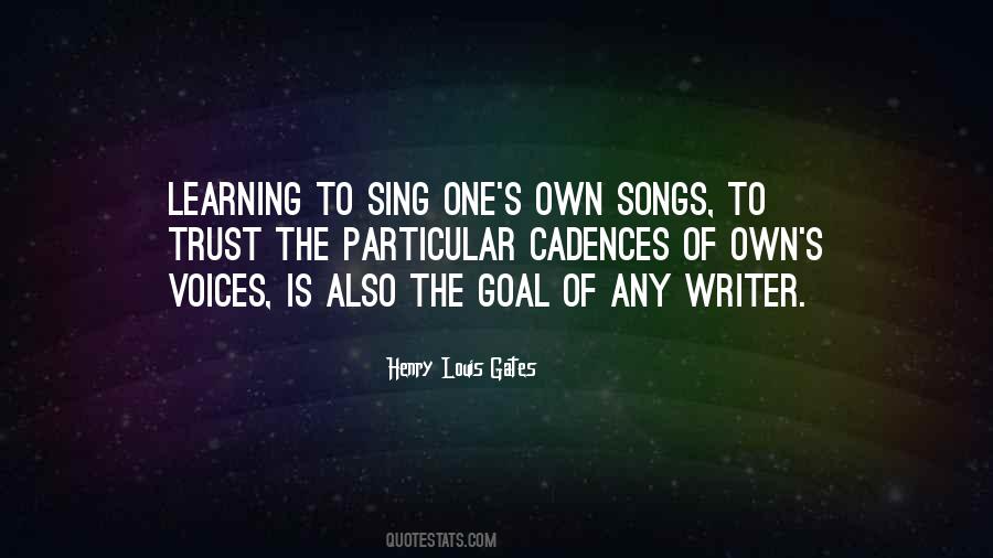 Song Writer Quotes #1344802