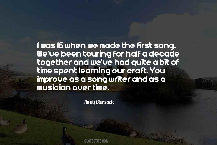 Song Writer Quotes #1506572