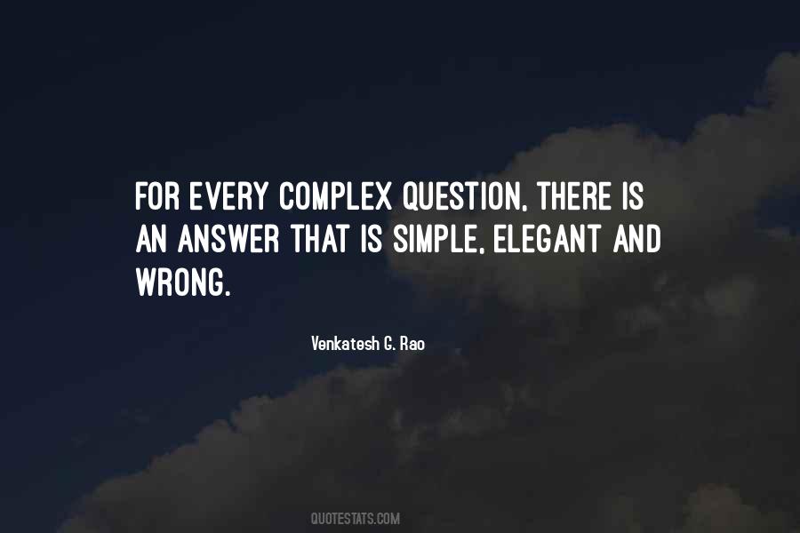 Quotes About Simple And Complex #716559