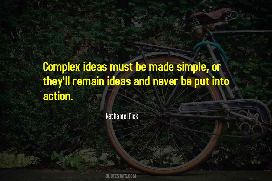 Quotes About Simple And Complex #782182